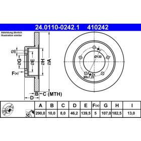 ATE Brzdový kotouč plný Ø290mm 24.0110-0242.1_thumb2