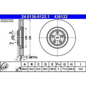 ATE Brzdový kotouč větraný Ø380mm 24.0136-0122.1_thumb2