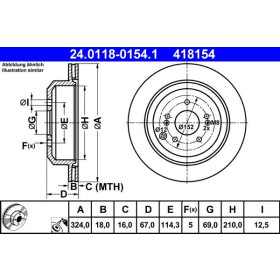 ATE Brzdový kotouč větraný Ø324mm 24.0118-0154.1_thumb2