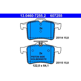 ATE Sada brzdových doštiček 13.0460-7255.2_thumb2