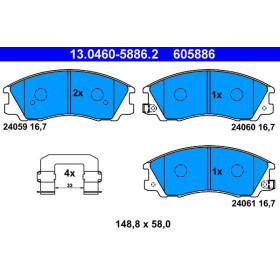 ATE Sada brzdových doštiček 13.0460-5886.2_thumb2