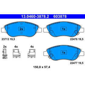 ATE Sada brzdových doštiček 13.0460-3878.2_thumb2