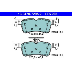ATE Sada brzdových doštiček 13.0470-7295.2_thumb2