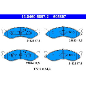 ATE Sada brzdových doštiček 13.0460-5897.2_thumb2