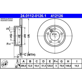 ATE Brzdový kotouč plný Ø286mm 24.0112-0126.1_thumb2