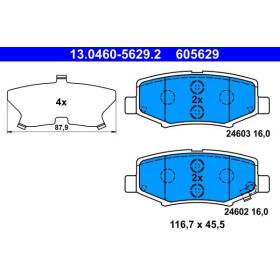 ATE Sada brzdových doštiček 13.0460-5629.2_thumb2