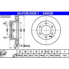 ATE Brzdový kotouč větraný Ø289mm 24.0128-0226.1_thumb2