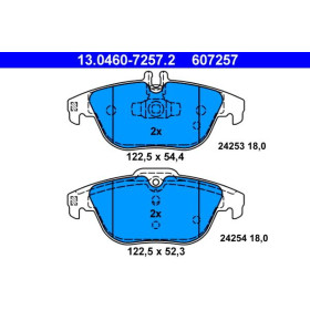 ATE Sada brzdových doštiček 13.0460-7257.2_thumb2
