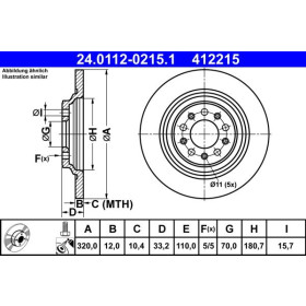 ATE Brzdový kotouč plný Ø320mm 24.0112-0215.1_thumb2