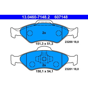 ATE Sada brzdových doštiček 13.0460-7148.2_thumb2
