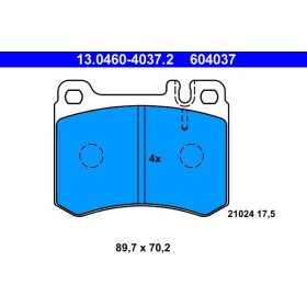 ATE Sada brzdových doštiček 13.0460-4037.2_thumb2