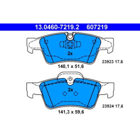 ATE Sada brzdových doštiček 13.0460-7219.2_thumb2