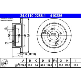 ATE Brzdový kotouč plný Ø284mm 24.0110-0286.1_thumb2