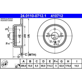 ATE Brzdový kotouč plný Ø288mm 24.0110-0712.1_thumb2