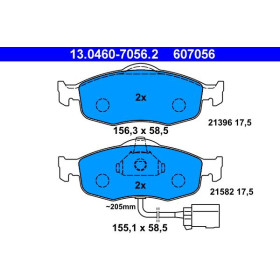 ATE Sada brzdových doštiček 13.0460-7056.2_thumb2