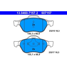ATE Sada brzdových doštiček 13.0460-7157.2_thumb2