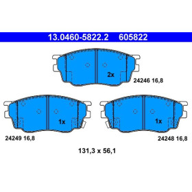 ATE Sada brzdových doštiček 13.0460-5822.2_thumb2