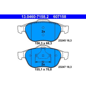 ATE Sada brzdových doštiček 13.0460-7158.2_thumb2