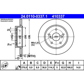 ATE Brzdový kotouč plný Ø270mm 24.0110-0337.1_thumb2