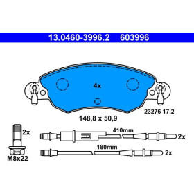 ATE Sada brzdových doštiček 13.0460-3996.2_thumb2