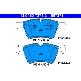ATE Sada brzdových doštiček 13.0460-7271.2_thumb2