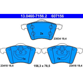 ATE Sada brzdových doštiček 13.0460-7156.2_thumb2