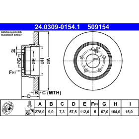 ATE Brzdový kotouč plný Ø278mm 24.0309-0154.1_thumb2