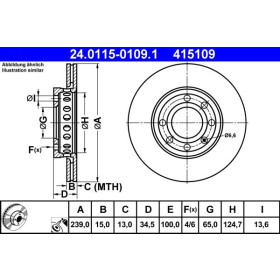 ATE Brzdový kotouč větraný Ø239mm 24.0115-0109.1_thumb2