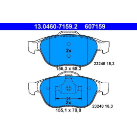 ATE Sada brzdových doštiček 13.0460-7159.2_thumb2