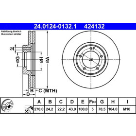 ATE Brzdový kotouč větraný Ø270mm 24.0124-0132.1_thumb2