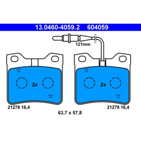 ATE Sada brzdových doštiček 13.0460-4059.2_thumb2
