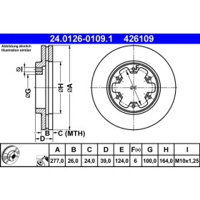 ATE Brzdový kotouč větraný Ø277mm 24.0126-0109.1_thumb2