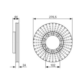 BOSCH Brzdový kotouč 0 986 479 609_thumb5