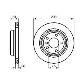 BOSCH Brzdový kotouč větraný Ø298mm 0 986 478 426_thumb6