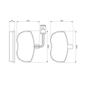 BOSCH Sada brzdových doštiček 0 986 424 172_thumb5