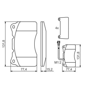 BOSCH Sada brzdových doštiček 0 986 494 069_thumb5