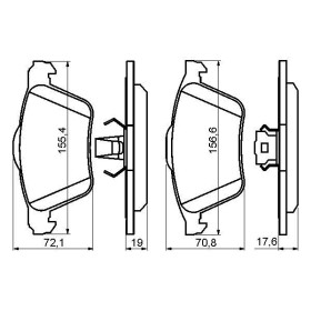 BOSCH Sada brzdových doštiček 0 986 494 158_thumb5