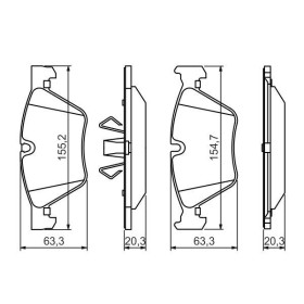 BOSCH Sada brzdových doštiček 0 986 494 117_thumb5