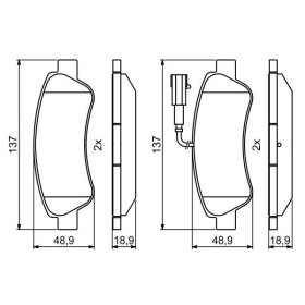 BOSCH Sada brzdových doštiček 0 986 494 994_thumb7