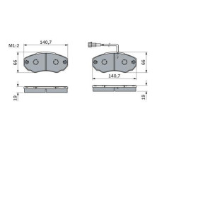 BOSCH Sada brzdových doštiček 0 986 494 048_thumb6