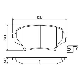 BOSCH Sada brzdových doštiček 0 986 494 188_thumb7