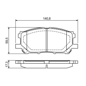 BOSCH Sada brzdových doštiček 0 986 494 218_thumb7