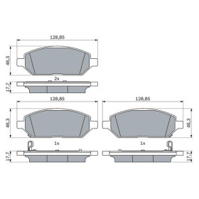 BOSCH Sada brzdových doštiček 0 986 424 842_thumb7