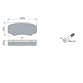 BOSCH BRZDOVÉ OBLOŽENÍ 0 986 424 876_thumb5