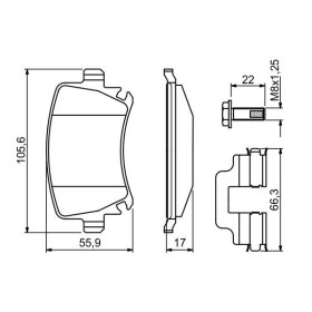 BOSCH Sada brzdových doštiček 0 986 494 649_thumb7