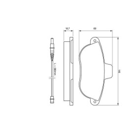 BOSCH Sada brzdových doštiček 0 986 424 415_thumb7