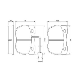 BOSCH Sada brzdových doštiček 0 986 424 287_thumb5