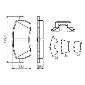 BOSCH Sada brzdových doštiček 0 986 494 652_thumb7