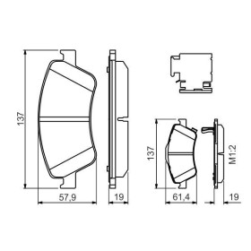 BOSCH Sada brzdových doštiček 0 986 494 638_thumb7