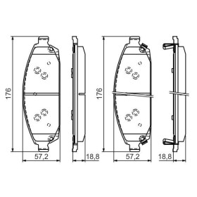 BOSCH Sada brzdových doštiček 0 986 494 370_thumb7